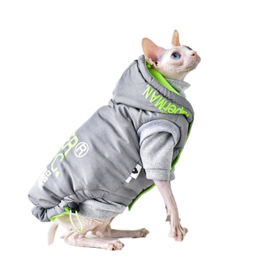 Winter Coat for Hairless Cats