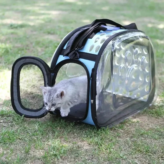 Breathable Transparent Pet Carrier Bag for Travel